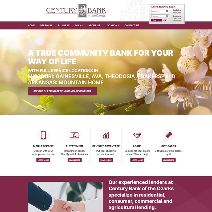 Century Bank of the Ozarks