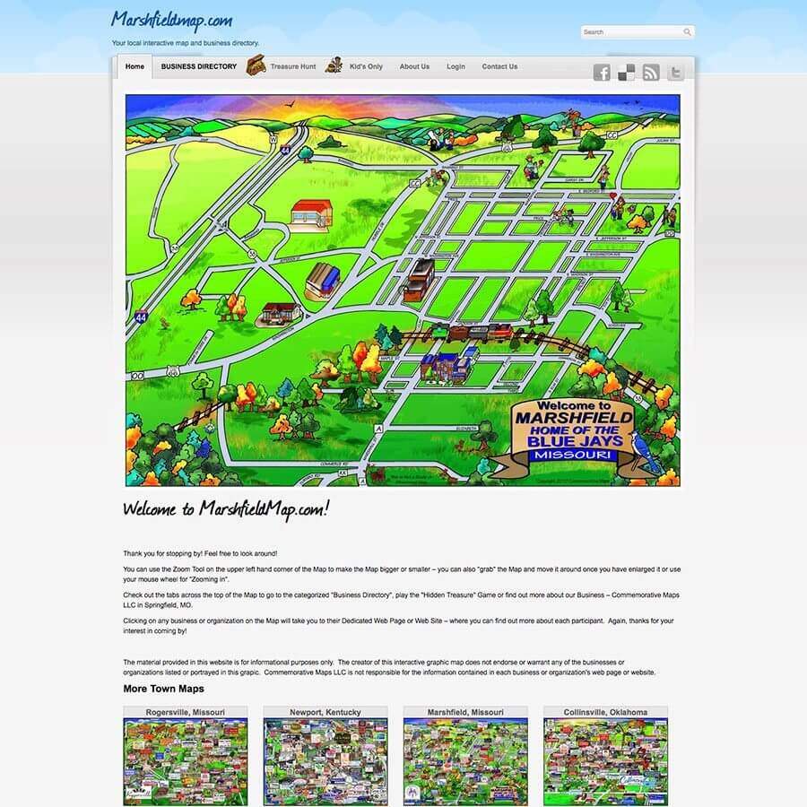 Marshfield Map
