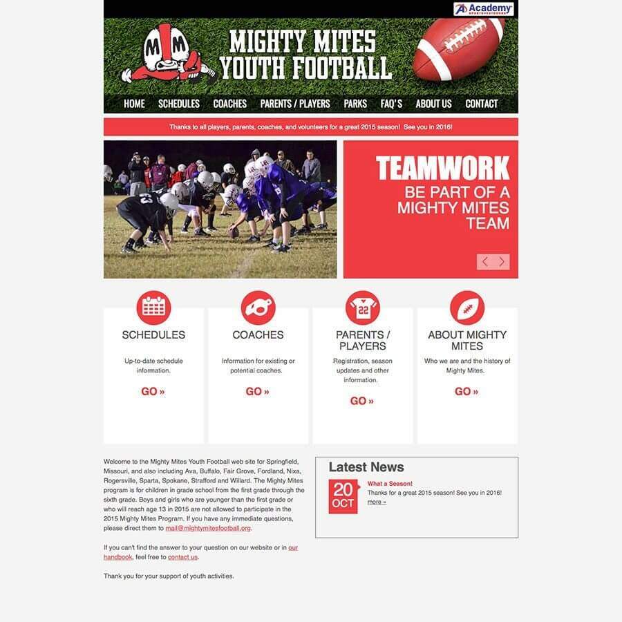 Mighty Mites Youth Football