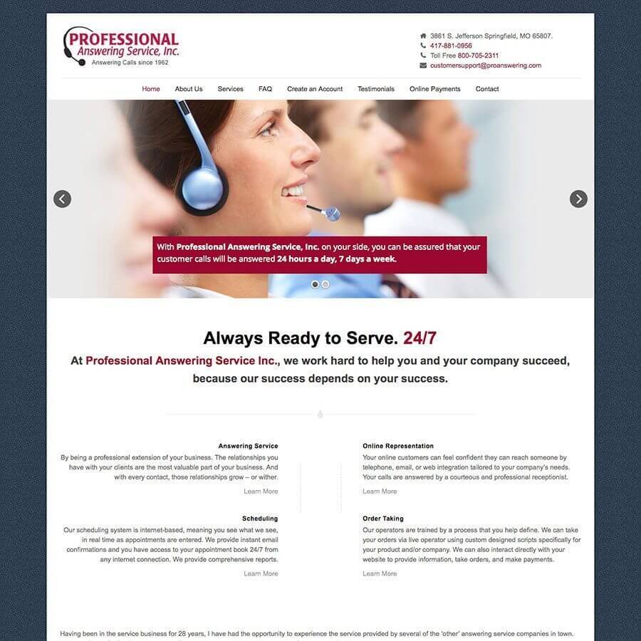 Professional Answering Service, Inc.