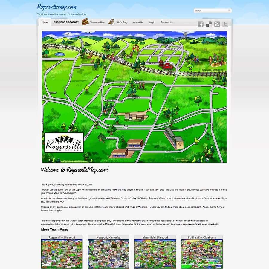 Rogersville Map