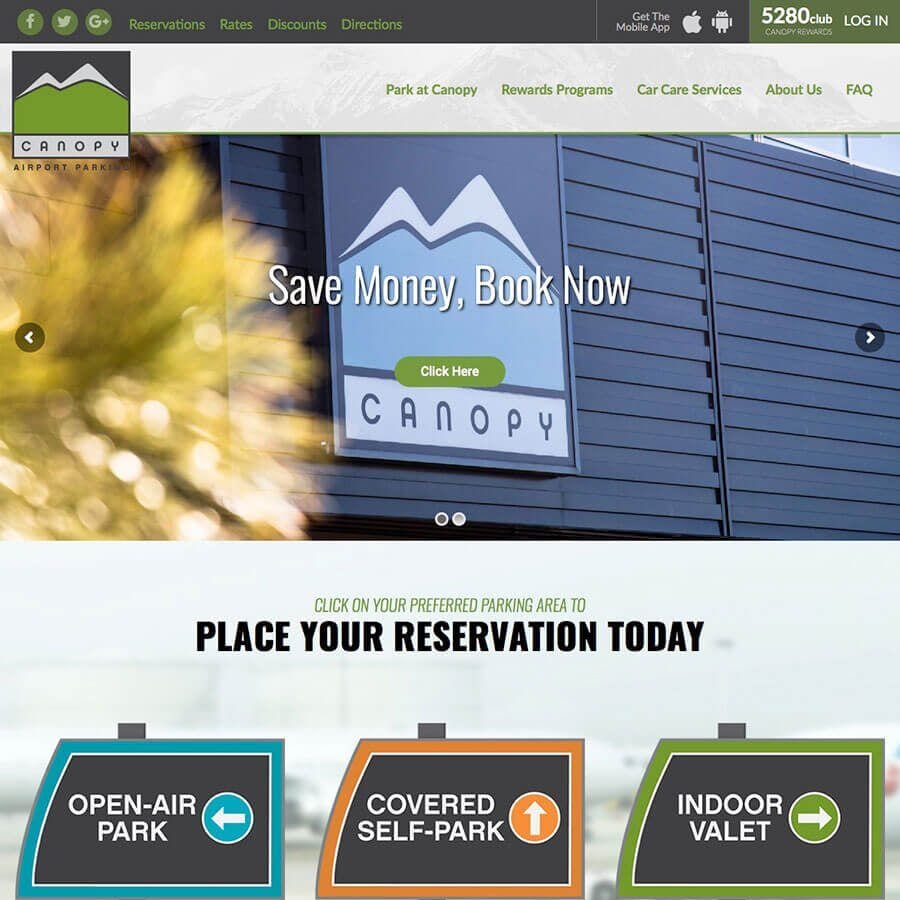 Canopy Airport Parking