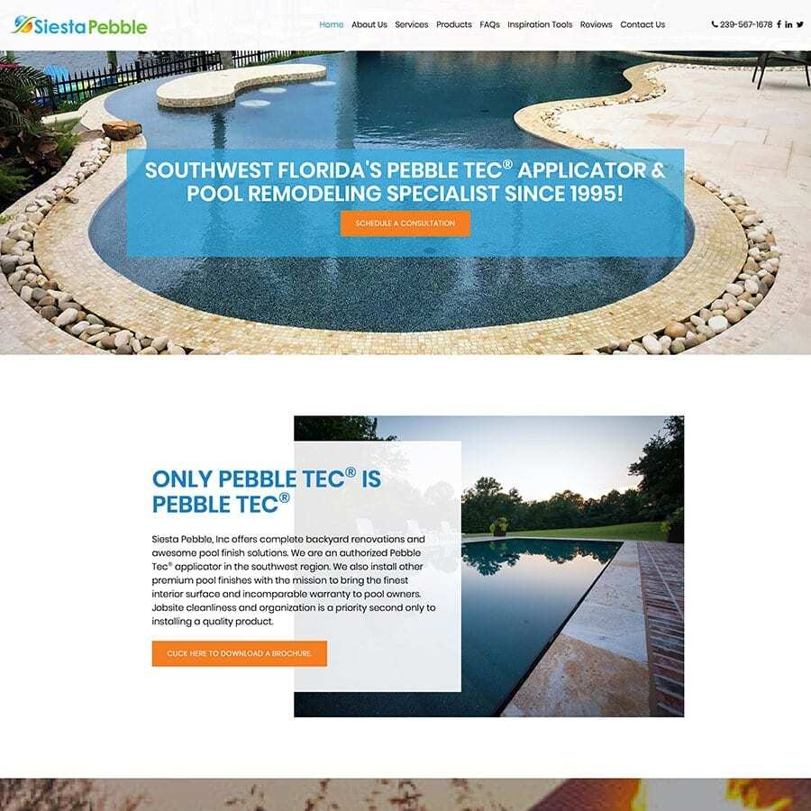 Siesta Pebble, Inc.