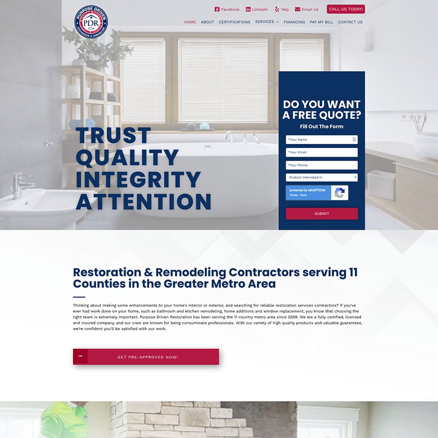 Purpose Driven Restoration & Remodeling