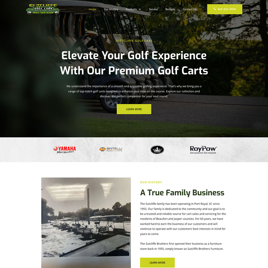 Sutcliffe Golf Cars